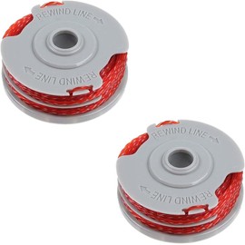 iwiio 2Pcs Strimmer Wire Replacement for Flymo FLY021, 1.5mm Standard Double Line Autofeed Nylon Strimmer Spool Line, Grass Cutter Trimmer Wire Refills Replacement