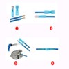 CEEYSEE 120PCS Heat Shrink Female Male Spade Connector Quick Insulated