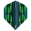 RED DRAGON Hardcore Radical Green Teardrop Dart Flight - 4
