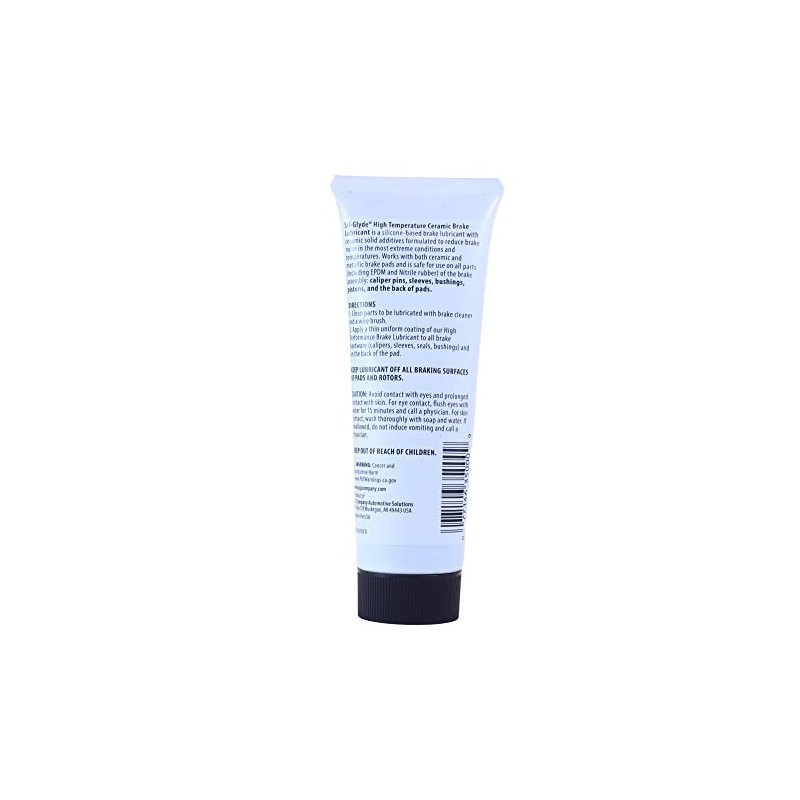 AGS Company Automotive Solutions Cerami-Glyde Silicone Brake Lubricant, Tube, 4