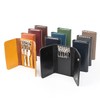 Boosters Key Case, Trifold, 5 Hooks, Smart Key, Genuine Leather,
