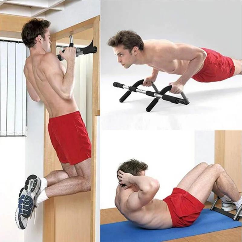Adjustable Chin up Bar Exercise Home Workout Gym Training Door