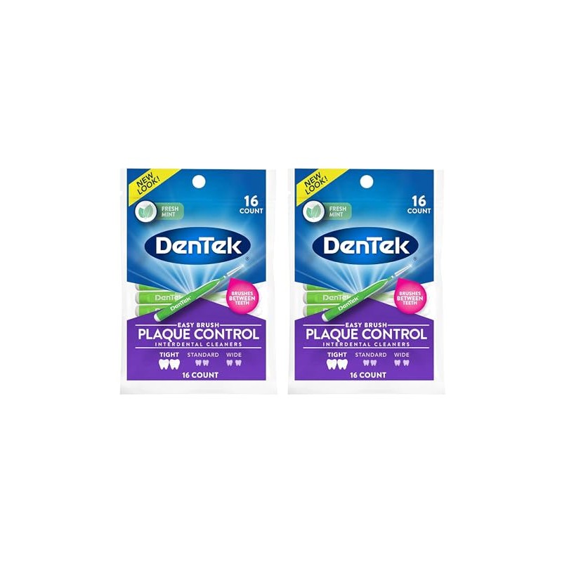 Dentek Easy Brush Cleaners Extra Tight Spaces 16 Count by