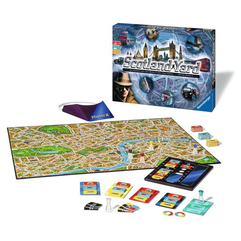Scotland Yard: The Family Board Game of Detective Pursuit