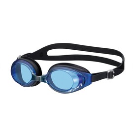 View V630SA BLBK Swimming Goggles, For Adults, Fitness Model, Easy Rubbing Anti-Fog Function, Made in Japan
