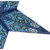 GURU SHOP Foldable Advent Luminous Paper Star, Christmas Star 60