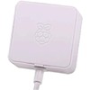 Raspberry Pi 4 USB-C Power Supply UK Plug (White)