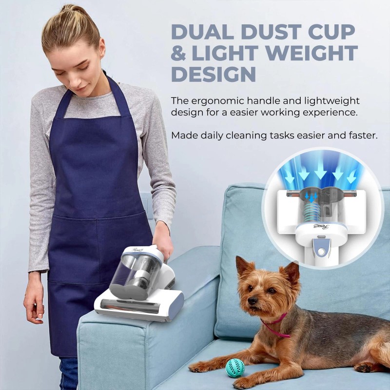 Rosewill "Rosewill Mattress Vacuum Cleaner: - Corded (Sky Blue &