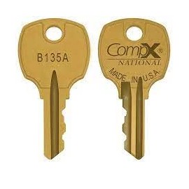 Replacement Keys for GE Electrical Panels with 569B737P5 Lock B135A 2-Keys SafeCo Brands