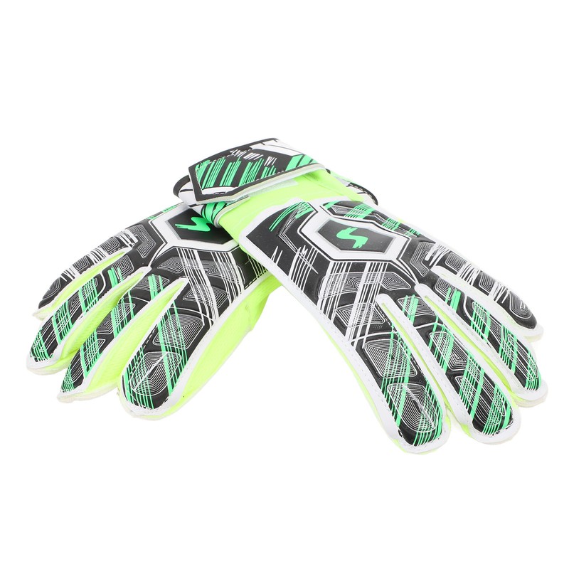 1 Pair Kids Soccer Gloves Latex Collision Resistance Football Goalkeeper