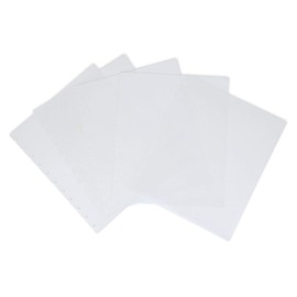 Talia Discbound Notebook - Cover and Disc Set (Clear 5pk (no discs), Letter Set)