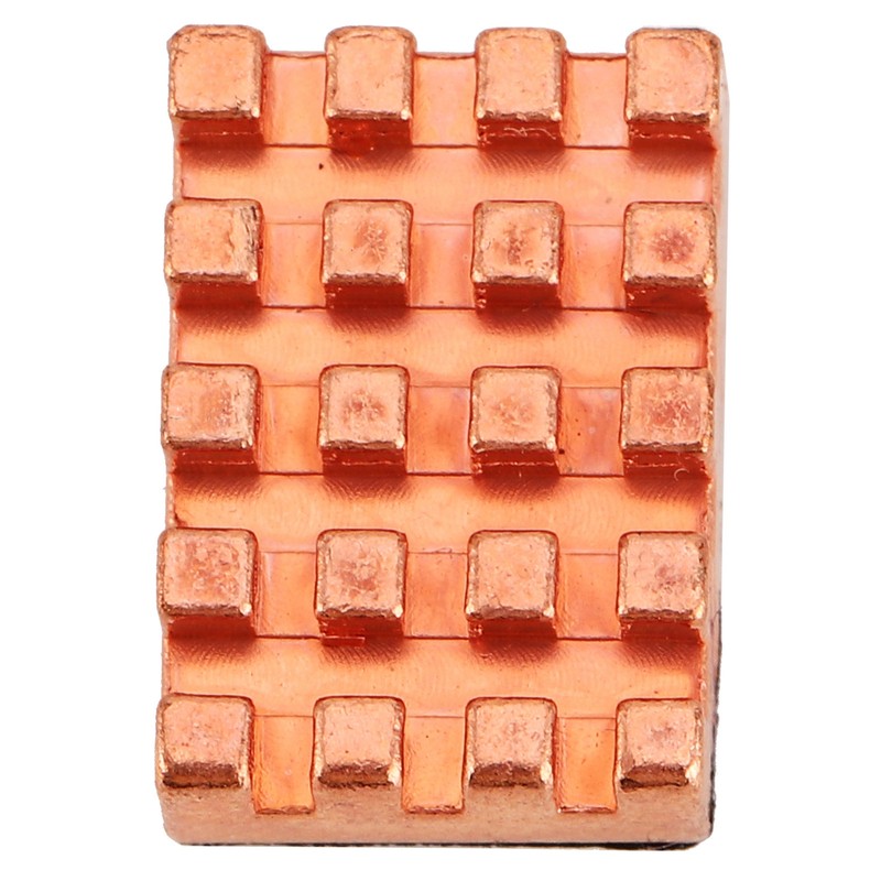 10pcs P15x5x10 Brass Heatsink with Thermal Adhesive Tape CPU Heat