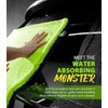 KKV Full-Sized SUV Drying Towel, 48”x24” Dual Sided Microfiber Car