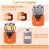 APG 2000W 2 In 1 Camping Stove Tent Heater Gas