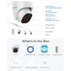 Reolink 4K PoE CCTV Surveillance Dome Camera with Human/Vehicle Detection,