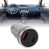 Car Charger Metal Digital Display Short Circuit Protection Fast Charging