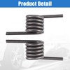 X AUTOHAUX Car Trailer Ramp Spring Trailer Coil Spring Left