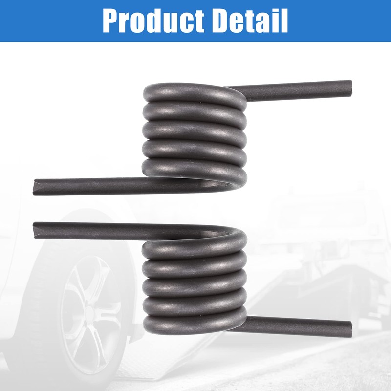 X AUTOHAUX Car Trailer Ramp Spring Trailer Coil Spring Left
