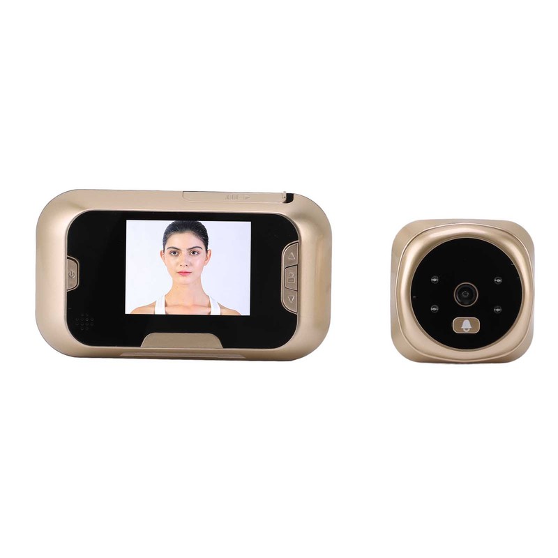 Peephole Camera Automatic Photo Taking 120° Viewing Angle Infrared Night