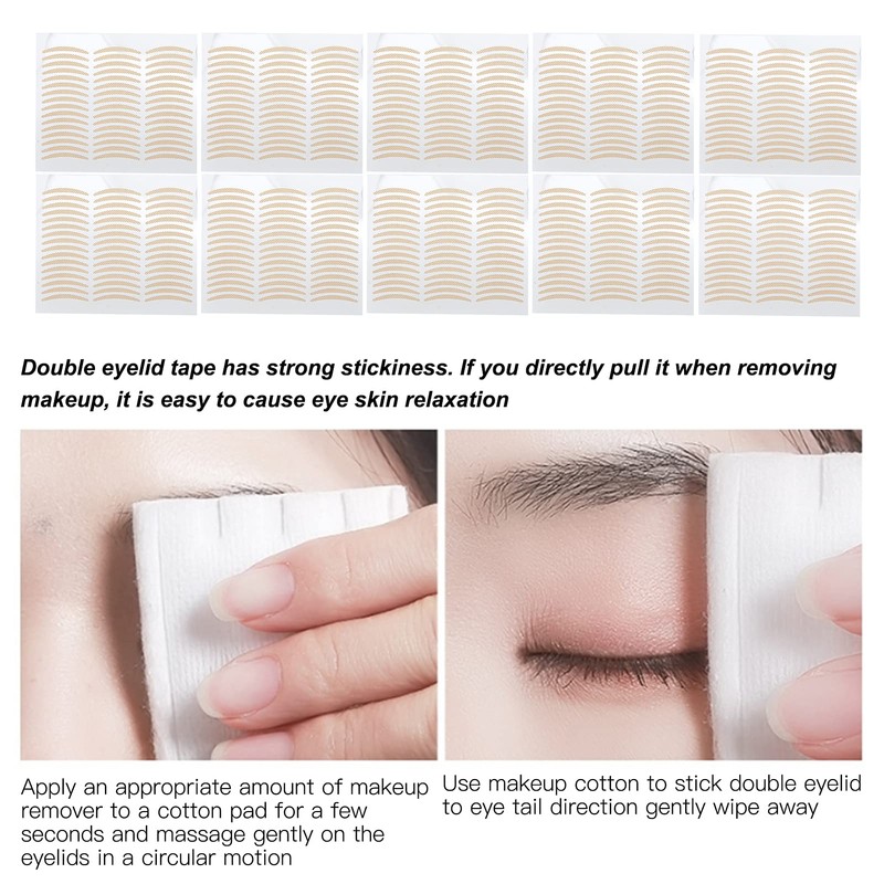 Eyelid Lift Strip, Double Eyelid Tape High Permeability Double Eyelid