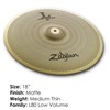 Avedis Zildjian Company L80 Low Volume Crash Ride Cymbal -