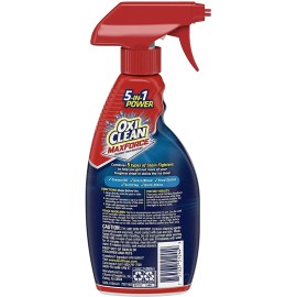 OxiClean MaxForce 5 in 1 Power Laundry Stain Remover Spray 12 oz Pack of 2