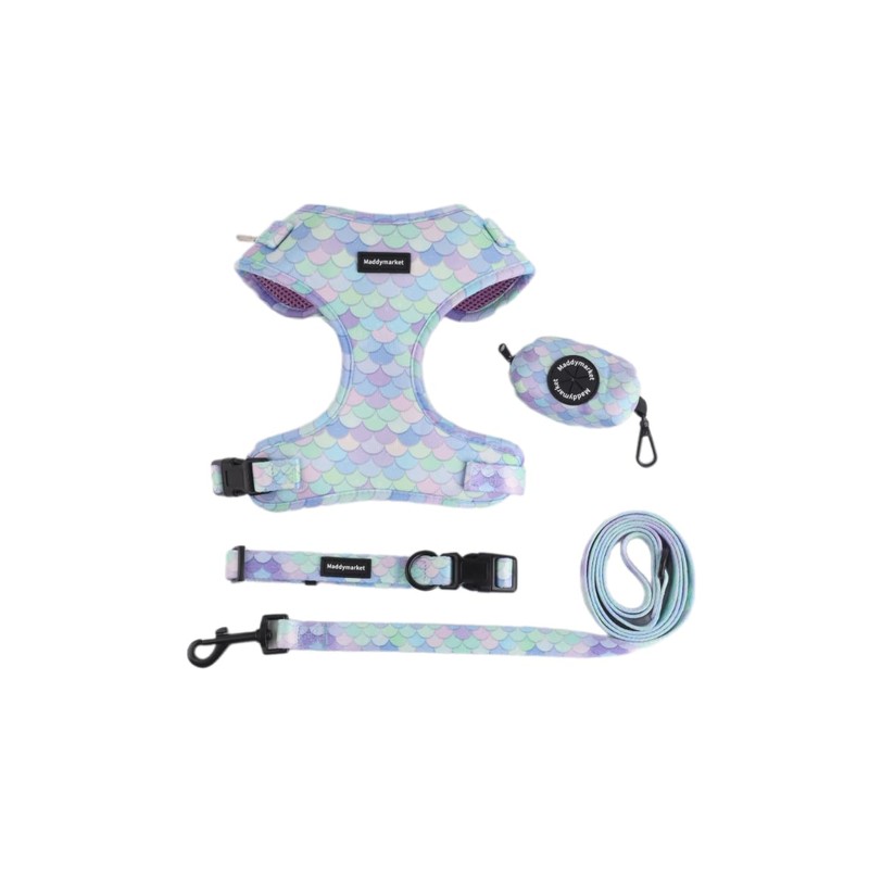 Patterned Fabric Neck Gaiter with Carrot, Rabbit, Star, and Polka