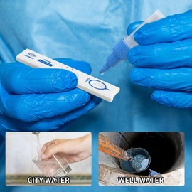 ATAKIT AquaDx 2 Pcs Lead Test Kit, Water Test Kit Testing for Lead in City Water Or Well Water – Water Lead Test Kit Detection to 5 ppb – 5 Minute Test