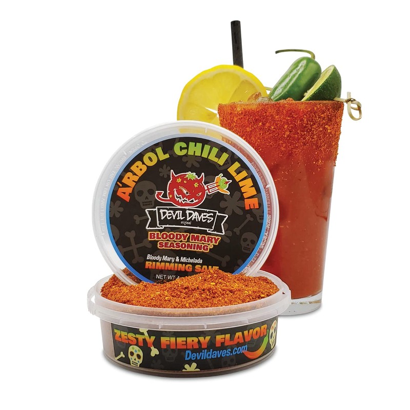 Chili Lime Bloody Mary Rimmer | Devil Daves Rim Salt,