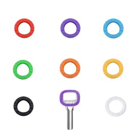 FYACCD Key Caps Covers, 8 Pieces Flexible Key Cover, Assorted Colors Keycaps, Easy Identifying Door Key