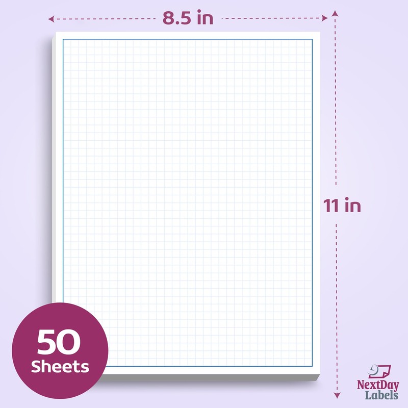 Graph Paper Pad for Blueprint Drawings, Drafting, Engineering Drawing, and