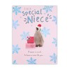 Clintons: Penguin With Presents Niece Christmas Card, Multi-Colour, 155 x