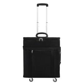 RudiUsoy 180 Slot Eyeglasses Display Box, Optical Frame Glasses Display Case Eyeglasses Collector Sample Glasses Display Suitcase for Eyeglasses Trolley Box