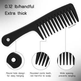 Wide Tooth Comb for Women Peigne Cheveux Wide Tooth Comb for Curly Hair Combs for Women Wide Tooth Comb for Wet Hair Comb Men Styling Comb for Men Detangling Comb Shower Comb Travel Comb Wig Comb 2pcs