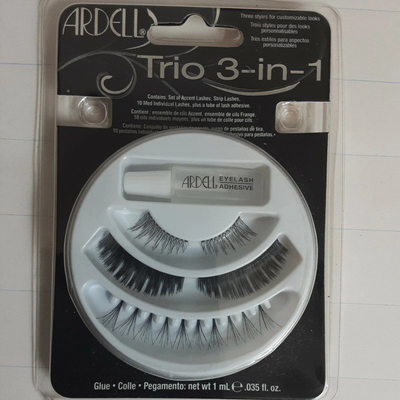 Ardell Lashes Lash Trios 3 in 1 w/ glue, Brand