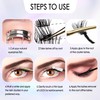 Lash Clusters DIY Eyelash Extension Kit with Bond Seal Tweezers