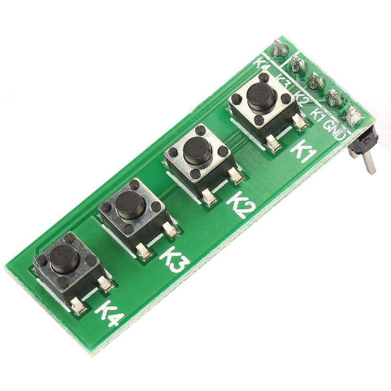 Universal 4 Key Push Button Switch Module Keyboard Board