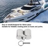 32mm Marine Grade Boat Pipe Connector 316 Stainless Steel Folding
