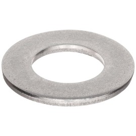 Small Parts 300 Stainless Steel Flat Washer, Plain Finish, Meets MS 15795, 5/16" Hole Size, 0.34" ID, 0.69" OD, 0.065" Nominal Thickness (Pack of 50)