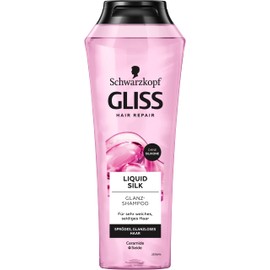 Gliss Liquid Silk Shampoo (250 ml), Hair Shampoo for a Natural Shine, Nourishing Shampoo Smooths the Hair Surface for Exceptionally Soft Hair