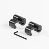 2PCS Adjustable Barn Door Stopper, Upgrade Sliding Barn Door Stopper