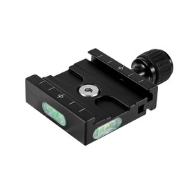 Quick Release Clamp, Aluminum Alloy Mirrorless Quick Release Plate Camera Mounting Adapter with Hexagonal Wrench for Arca Swiss Camera Tripod Head