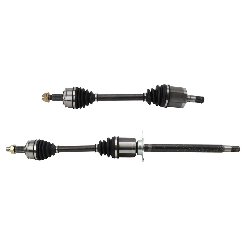 TRQ Front CV Axle Shaft Assembly Set Driver & Passenger