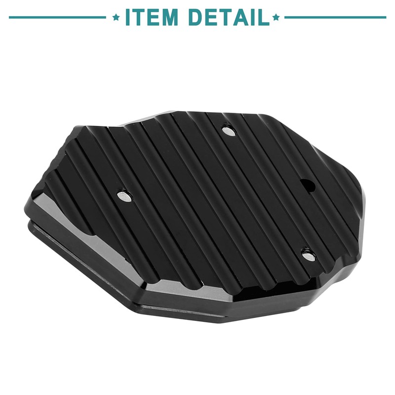 ACROPIX Motorcycle Kickstand Side Stand Extension Pad CNC Aluminum Alloy