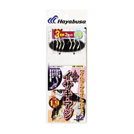 ハヤブサ(Hayabusa) 海戦イサキ・アジ ケイムラ&ブライトンMIX 3本鈎2セット SE376 7-4-4