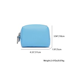 YONBEN Wristband Bag for Women's Makeup nylon Small Wristlet Pouch Lightweight Stylish Convenient Storage Solution (Sky Blue)