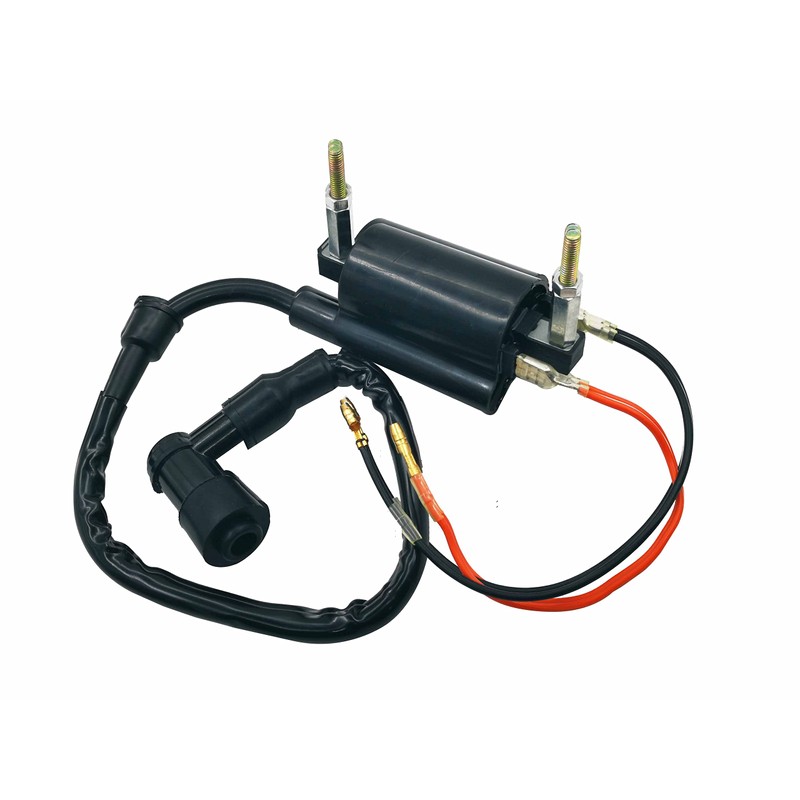 Ignition CDI Box&Ignition Coil&Starter Solenoid Relay Replacement for Kawasaki Bayou