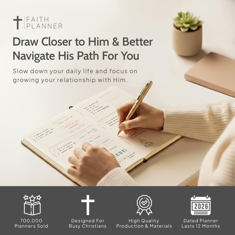 2026 Christian Planner & Prayer Journal | Strengthen Your Relationship