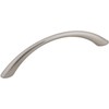 Silverline P2022 Tapered Curved Arch Bow Transitional Drawer Handle Pull