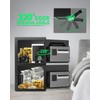 5.0 Cu ft Extra Large Safe Fireproof Waterproof, Digital Security